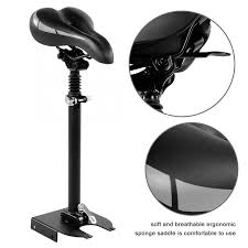 Asiento para Xiaomi M365, Essential, 1S, Pro y Pro2 - Negro - M365/1S/Essential