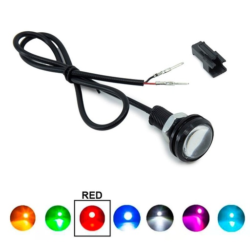 Luz led ojo de águila - Rojo